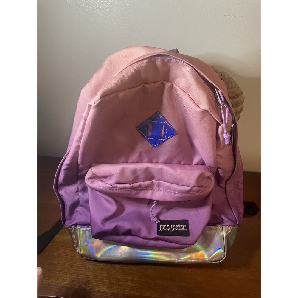 Jansport 2 tone purple Backpack